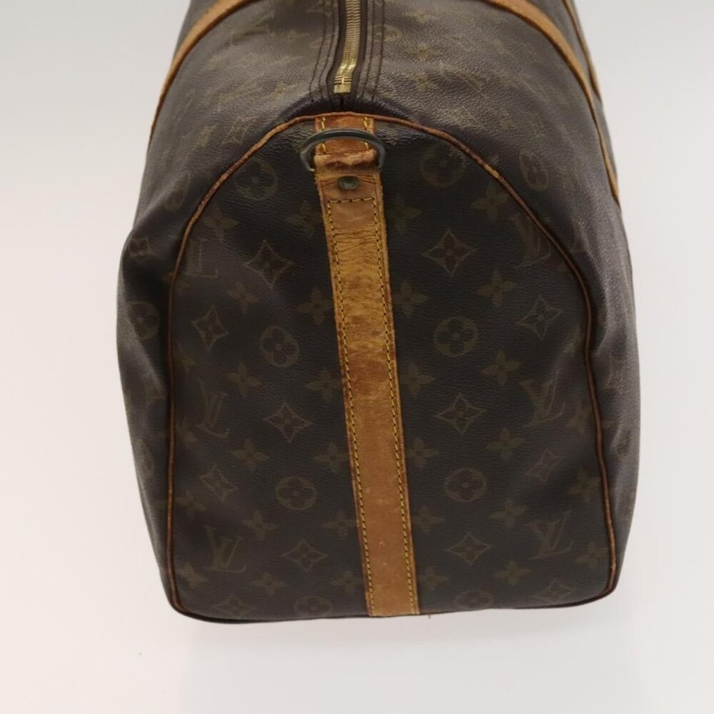 LOUIS VUITTON Monogram Keepall Bandouliere 50 Boston Bag M41416 LV Auth 128979 - Picture 4 of 16